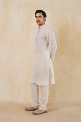 Classic Off-White Kurta Set