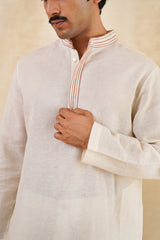 Classic Off-White Kurta Set