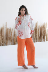 FRIDA TROUSER- ORANGE