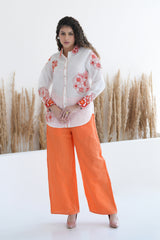 FRIDA TROUSER- ORANGE