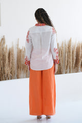 FRIDA TROUSER- ORANGE