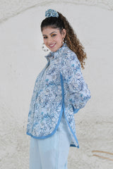 HAZEL OVERLAPPED SEAM SHIRT