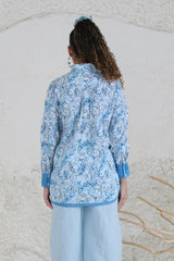 HAZEL OVERLAPPED SEAM SHIRT