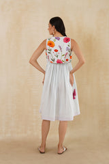 Bloom Vest Midi Dress